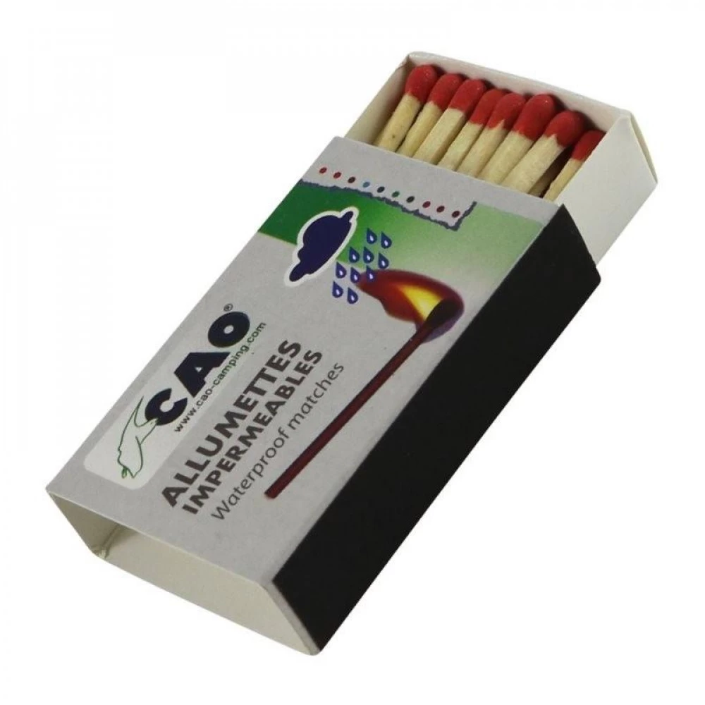Allumettes Imperméables CAO (lot De 4 Boîtes) 3 Allumettes Imperméables CAO (lot De 4 Boîtes)