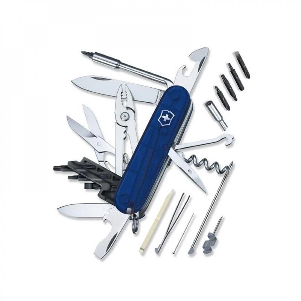 Couteau Suisse Victorinox Cybertool 34 Bleu Translucide 3 Couteau Suisse Victorinox Cybertool 34 Bleu Translucide