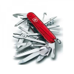 Couteau Suisse Victorinox Swisschamp Rouge Translucide -Camping Soldes 0 couteau suisse victorinox swisschamp rouge translucide 1.jpg 1