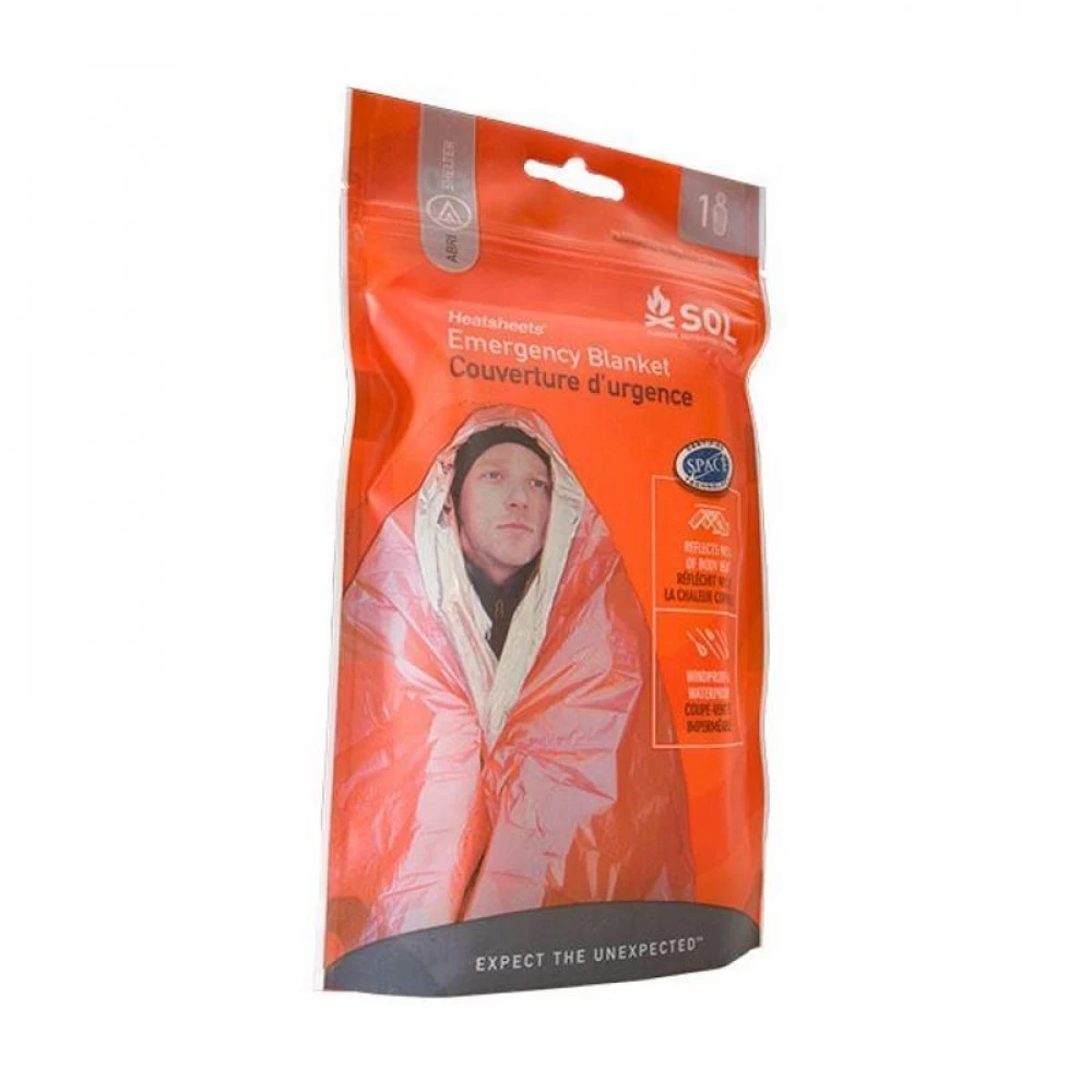 Couverture D'urgence SOL Emergency Blanket 3 Couverture D'urgence SOL Emergency Blanket