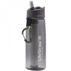 Gourde Filtre à Eau Lifestraw Go 2 Stages Noire