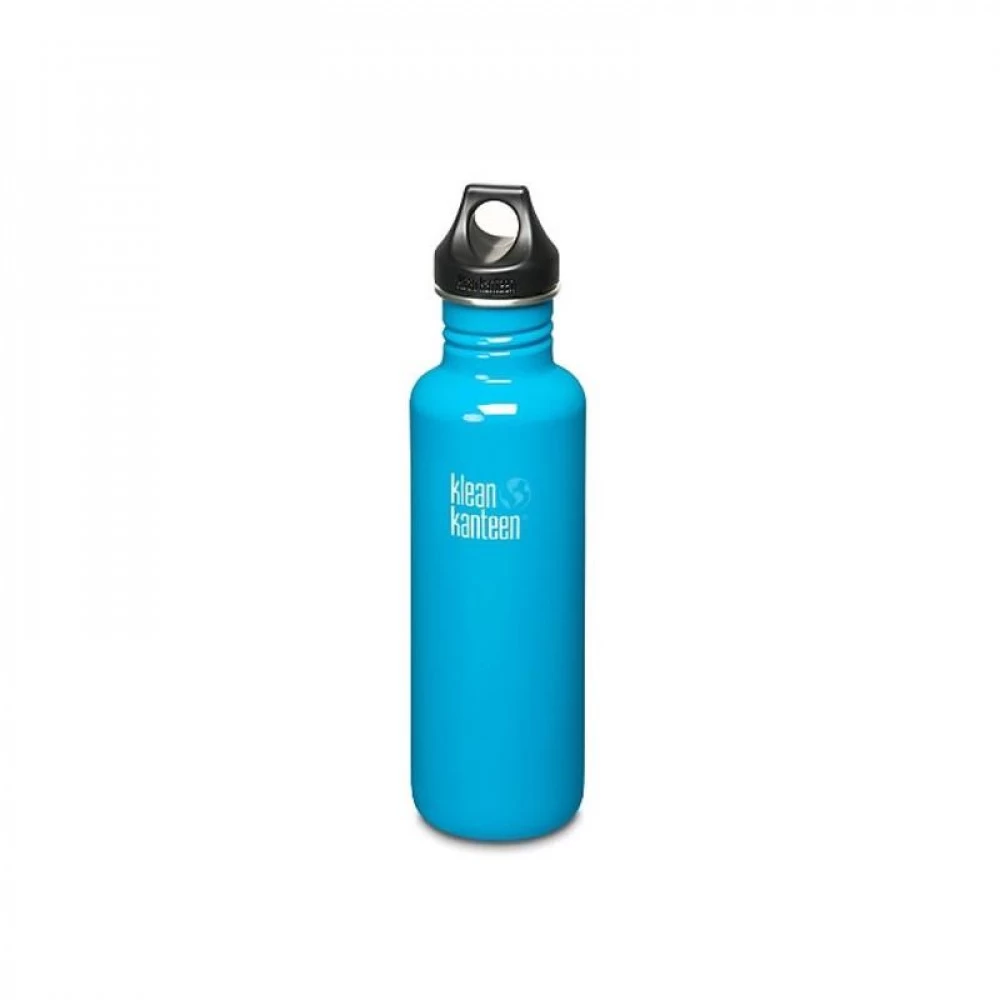 Gourde Klean Kanteen Classic 0,8L Bleue 4 Gourde Klean Kanteen Classic 0,8L Bleue – Image 2