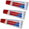 Mini Tubes De Dentifrice Colgate (lot De 3 Tubes)