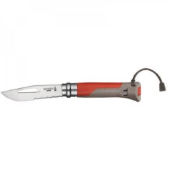 Couteau Opinel N°8 Outdoor Terre Rouge