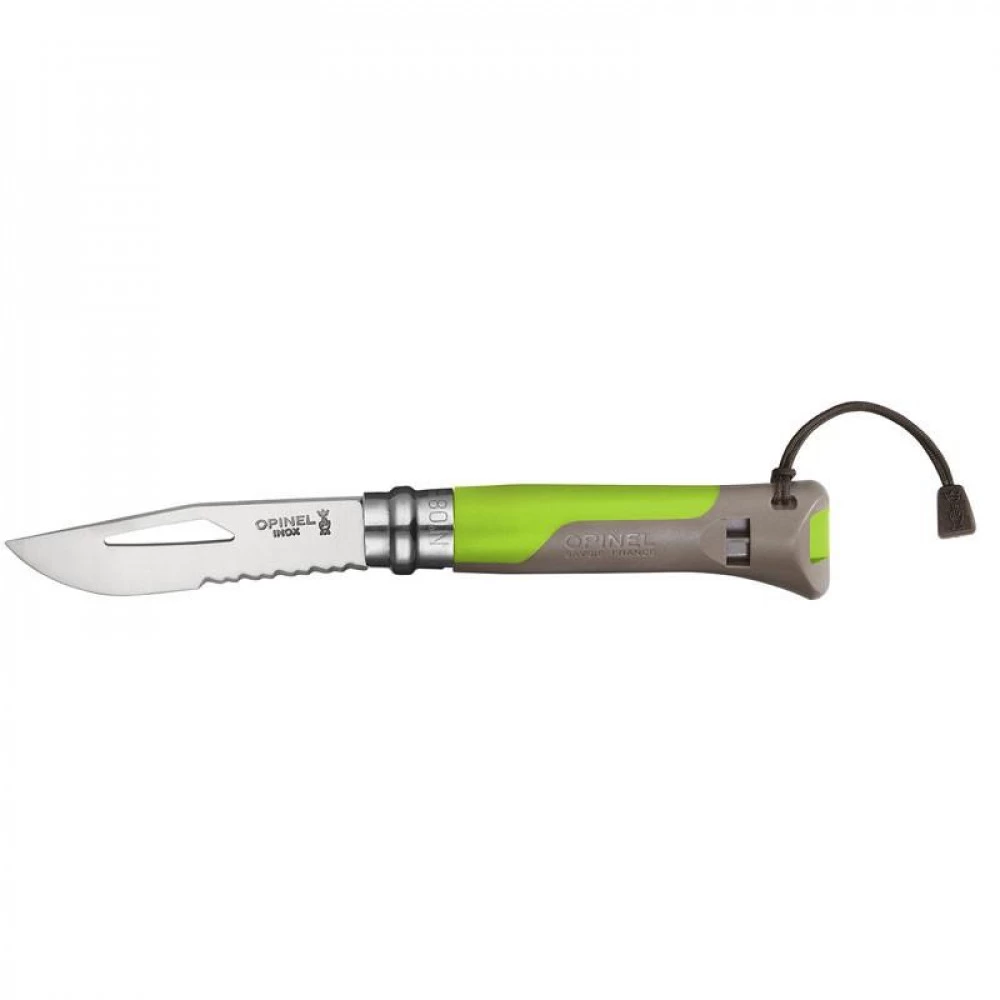 Couteau Opinel N°8 Outdoor Terre Vert 3 Couteau Opinel N°8 Outdoor Terre Vert