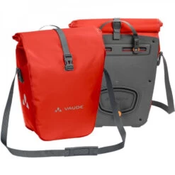 Sacoche Arrière Vélo Vaude Aqua Back Rouge (lot De 2)