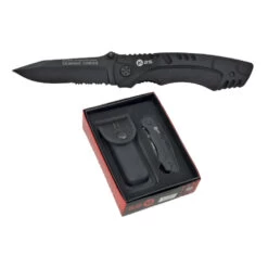 Couteau Tactique RUI Noir Lame 8 Cm