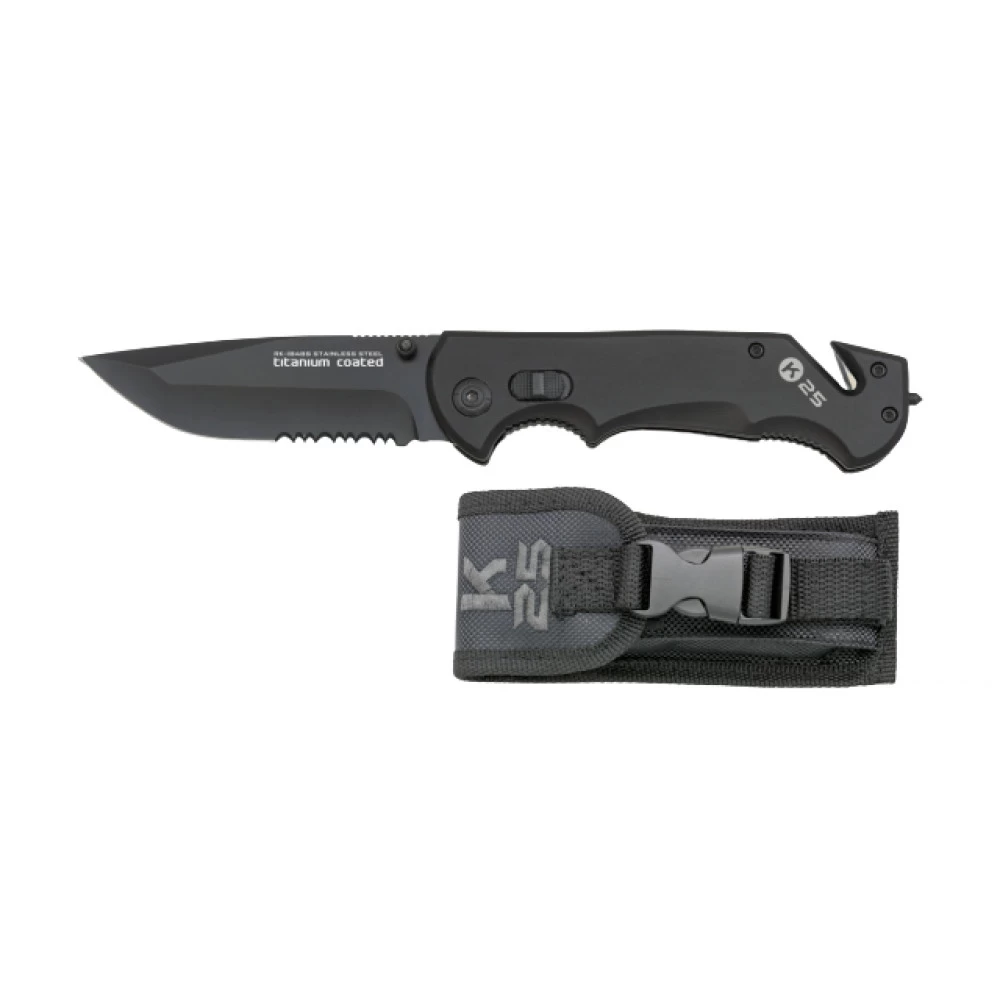 Couteau Tactique Pliable K25 Lame 9 Cm 3 Couteau Tactique Pliable K25 Lame 9 Cm