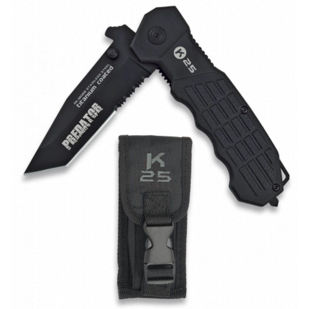 Couteau Pliable K25 Predator 9.5 Cm 3 Couteau Pliable K25 Predator 9.5 Cm