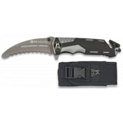 Couteau Pliable K25 Professional Rescue Lame 9.5 Cm Gris