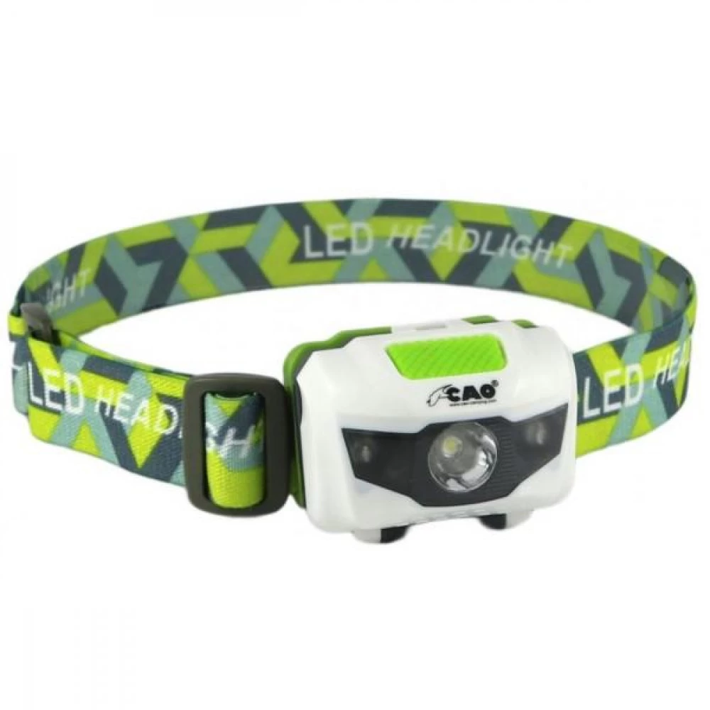 CAO Lampe Frontale 1 Led Blanche Et 2 Led Rouges 5 CAO Lampe Frontale 1 Led Blanche Et 2 Led Rouges – Image 3