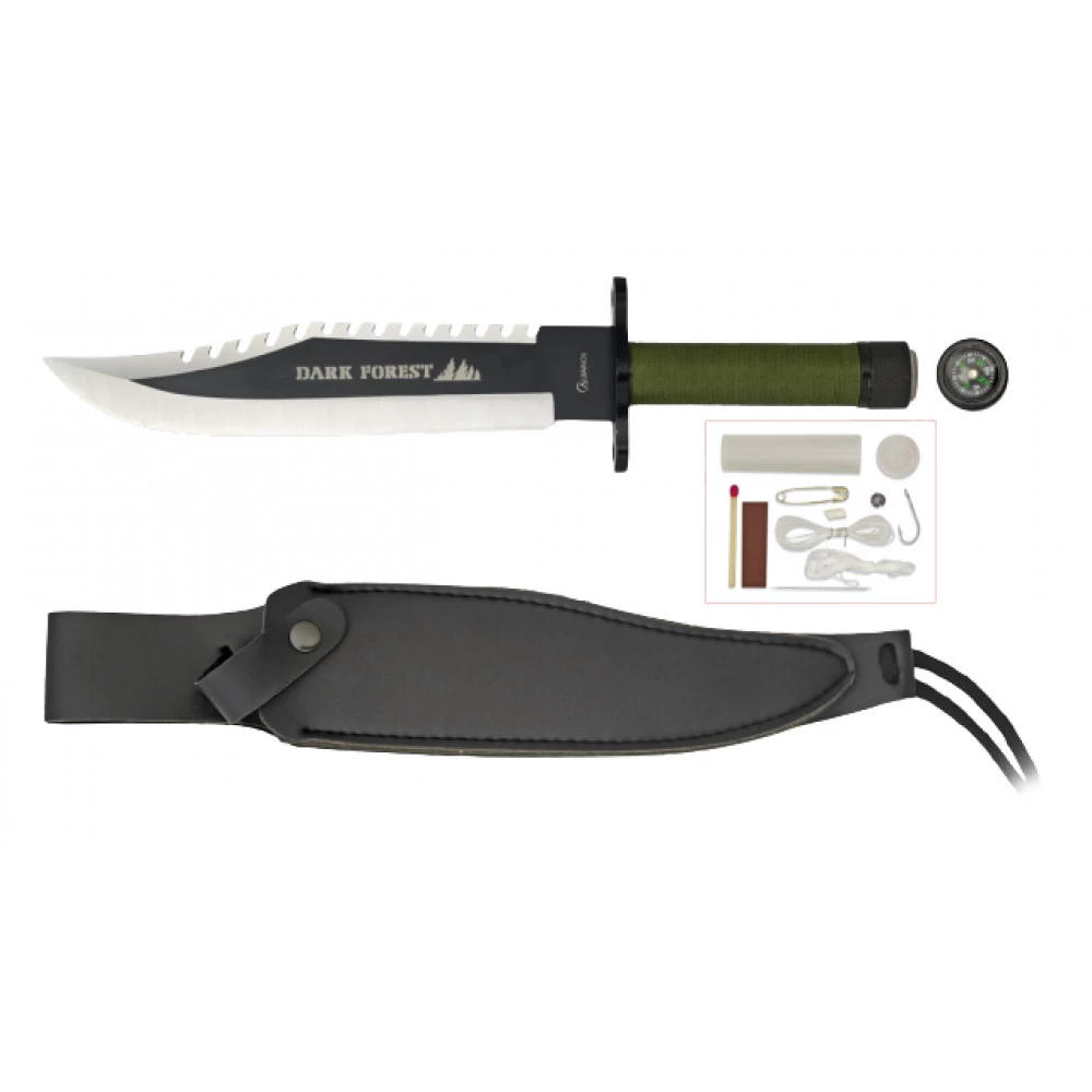 Couteau De Survie Dark Forest 33.4 Cm 3 Couteau De Survie Dark Forest 33.4 Cm