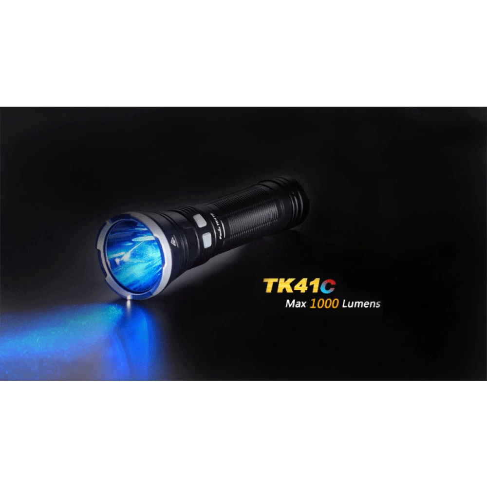 Lampe TK41 C Fenix Puissance Ultra 1000 Lumens, Blanche / Bleue / Rouge 4 Lampe TK41 C Fenix Puissance Ultra 1000 Lumens, Blanche / Bleue / Rouge – Image 2