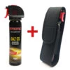 Impact GAZ 75ml VProtec + Holster Avec Rabat Et Clip De Ceinture En Métal -Camping Soldes holser bl75mlgaz