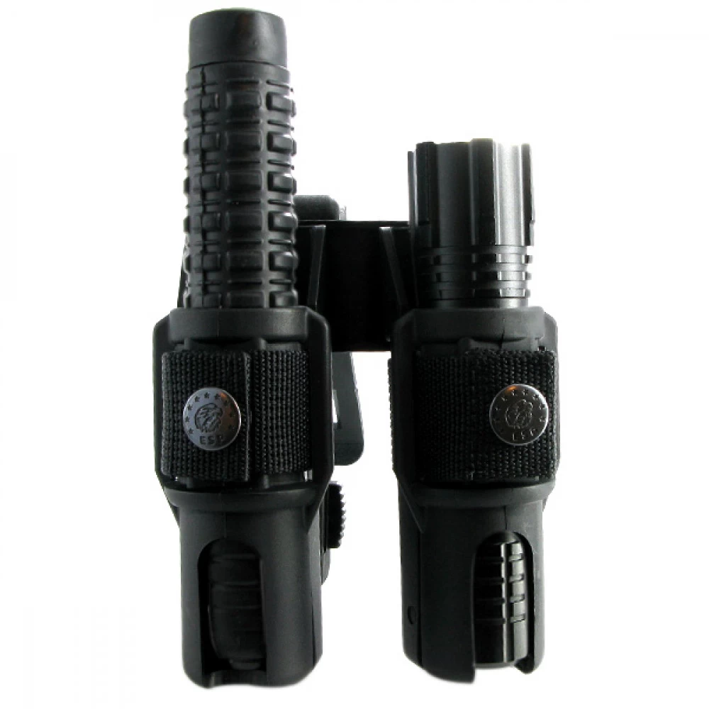 Holster Double Pivotant Pour Matraques Et Lampes Tactiques 4 Holster Double Pivotant Pour Matraques Et Lampes Tactiques – Image 2