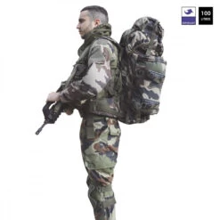 HIGHLANDER Sac à Dos Militaire 100L Avec Sur Sac 8 HIGHLANDER Sac à Dos Militaire 100L Avec Sur Sac -Camping Soldes sac a dos intervention 80 plus 20 avec sur