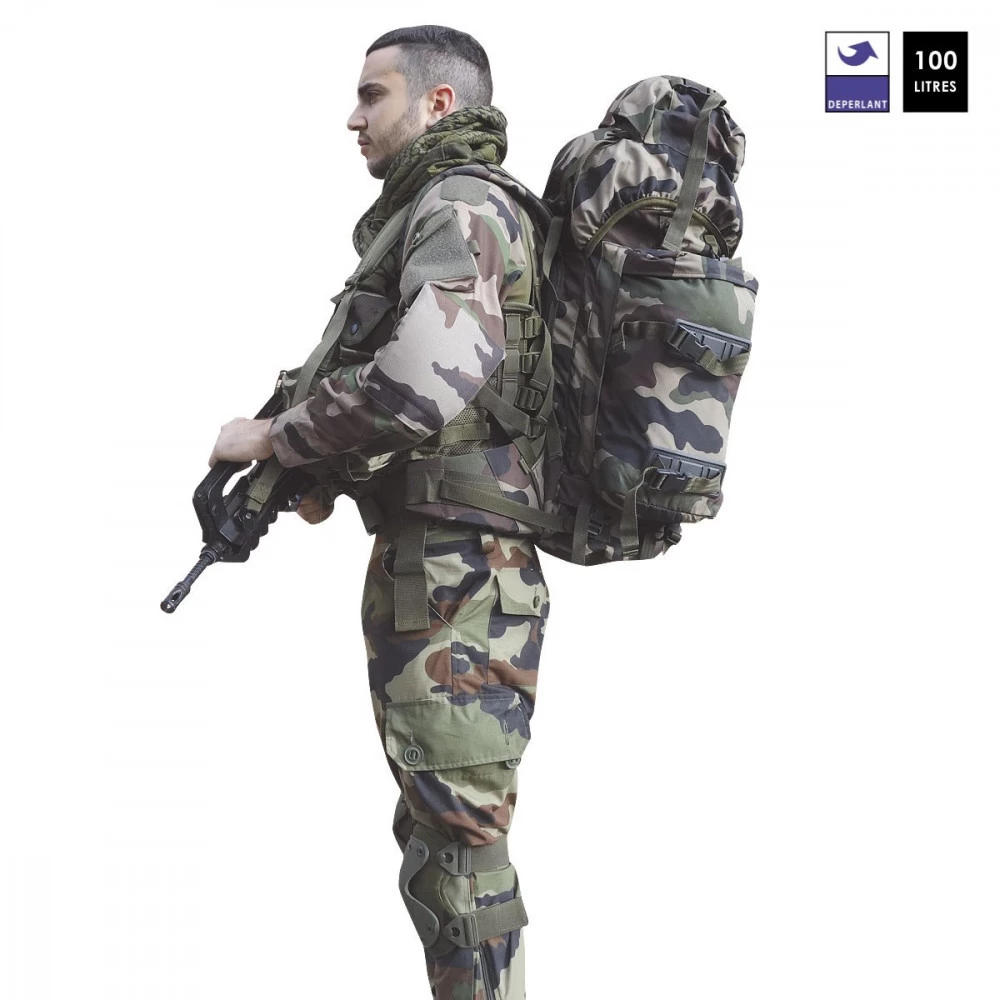 HIGHLANDER Sac à Dos Militaire 100L Avec Sur Sac 5 HIGHLANDER Sac à Dos Militaire 100L Avec Sur Sac – Image 3