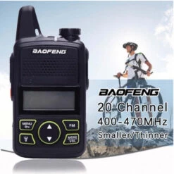 BOAFENG BF-T1 Talkie Walkie -Camping Soldes talkie walkie baofen bf t